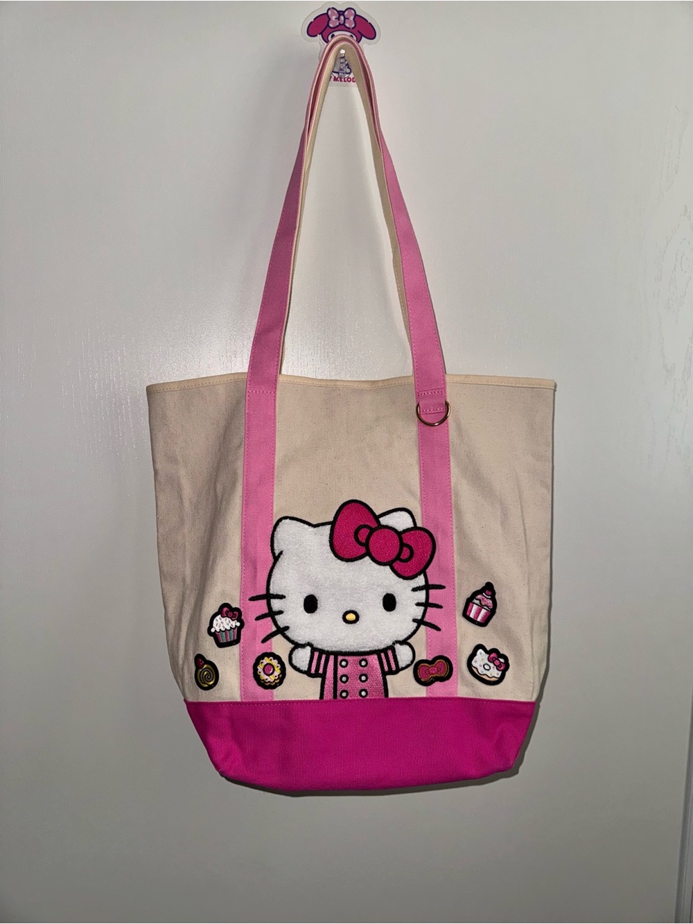 Hello Kitty Cafe 10th Anniversary Tote Bag Limited Edition